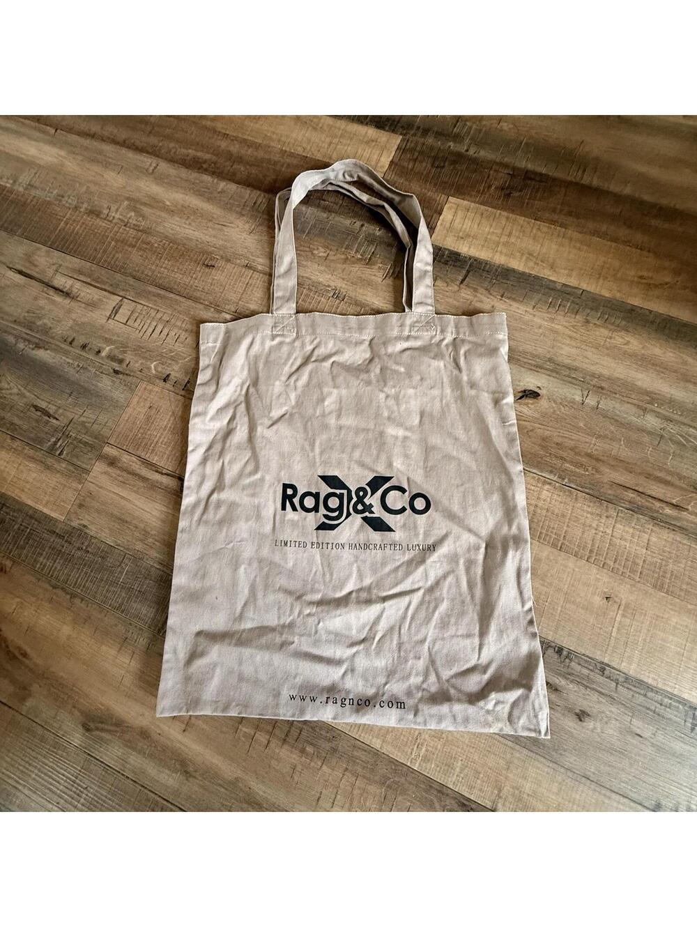 Rag&Co Canvas Tote 14.5 X 16.5